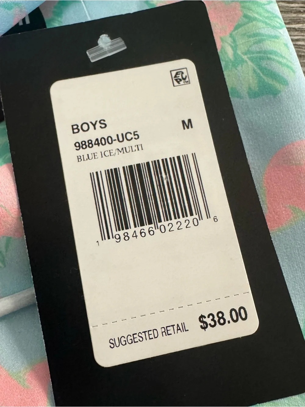 Hurley Boys Hybrid Shorts Size M 10/12 Yrs Tropical Print 4 Way Stretch